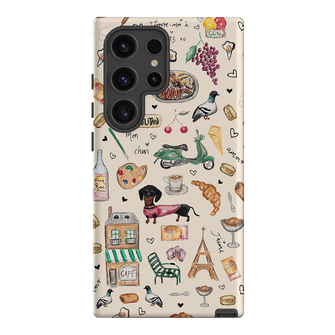 Parisian Daydream Printed Phone Cases Samsung Galaxy S24 Ultra / Armoured by BG. Studio - The Dairy