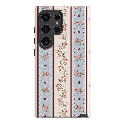 Pastel Stripe Printed Phone Cases Samsung Galaxy S24 Ultra / Armoured by Kasiags Art - The Dairy