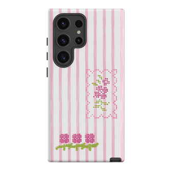 Patchwork Pink Printed Phone Cases Samsung Galaxy S24 Ultra / Armoured by Kayla Carr - The Dairy