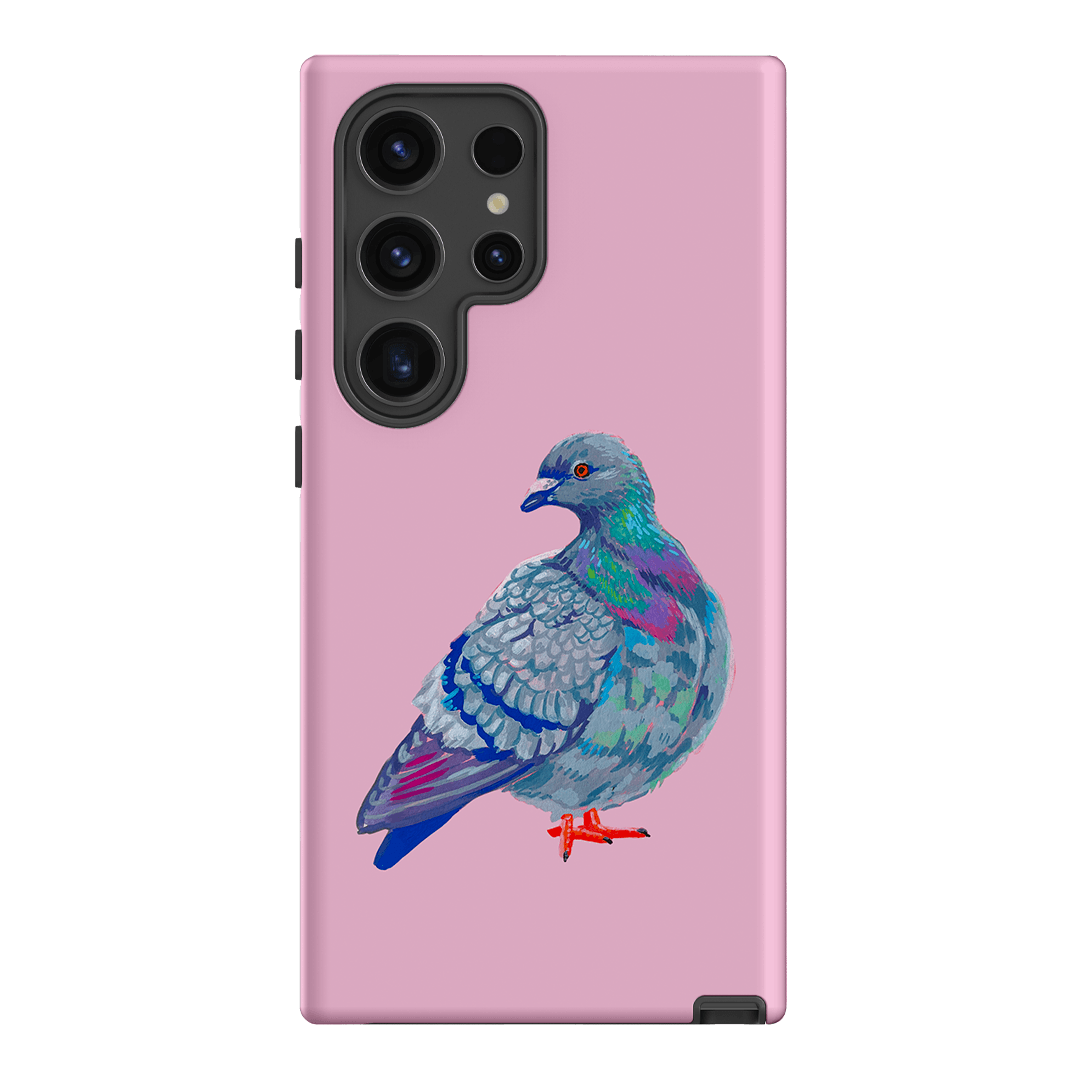 Pigeon Printed Phone Cases Samsung Galaxy S24 Ultra / Armoured by Femke Studio - The Dairy