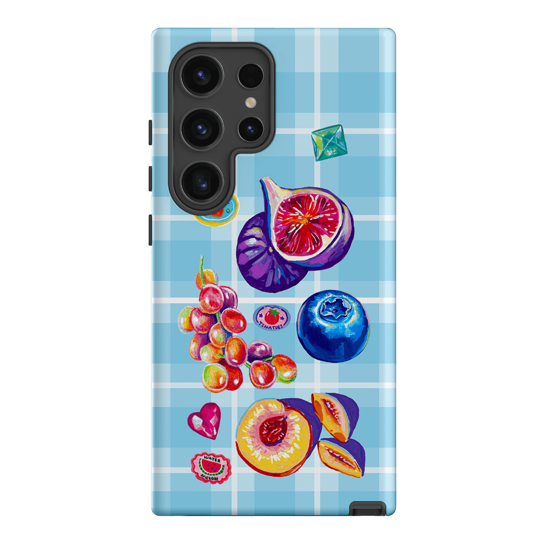 Plaid Picnic Printed Phone Cases Samsung Galaxy S24 Ultra / Armoured by Femke Studio - The Dairy