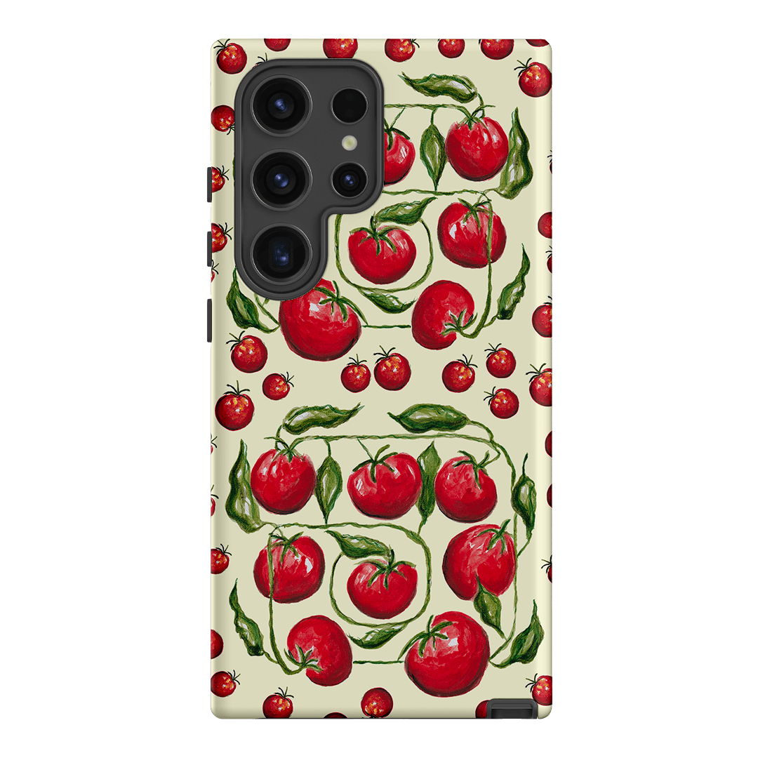 Red Tomatoes Printed Phone Cases Samsung Galaxy S24 Ultra / Armoured by BG. Studio - The Dairy