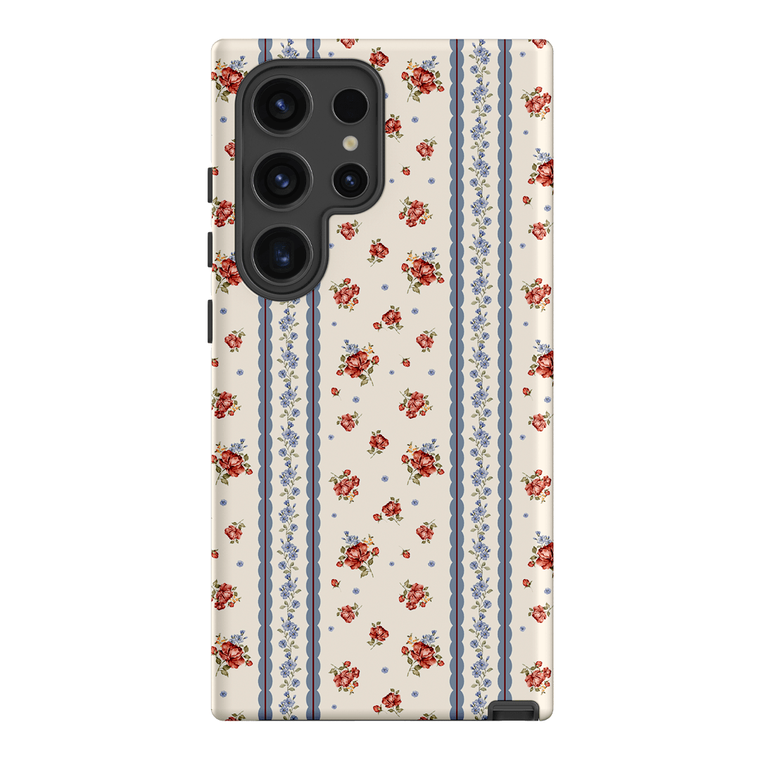Rose Stripe Printed Phone Cases Samsung Galaxy S24 Ultra / Armoured by Kasiags Art - The Dairy