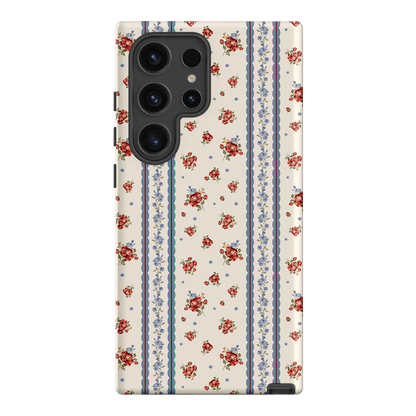 Rose Stripe Printed Phone Cases Samsung Galaxy S24 Ultra / Armoured by Kasiags Art - The Dairy
