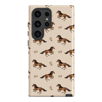 Running Horse Printed Phone Cases Samsung Galaxy S24 Ultra / Armoured by Kasiags Art - The Dairy