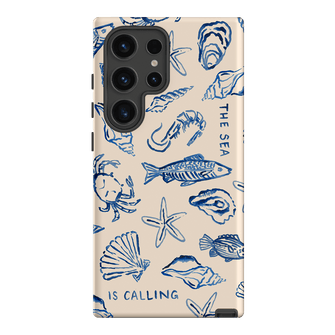 Sea Call Printed Phone Cases Samsung Galaxy S24 Ultra / Armoured by Cass Deller - The Dairy