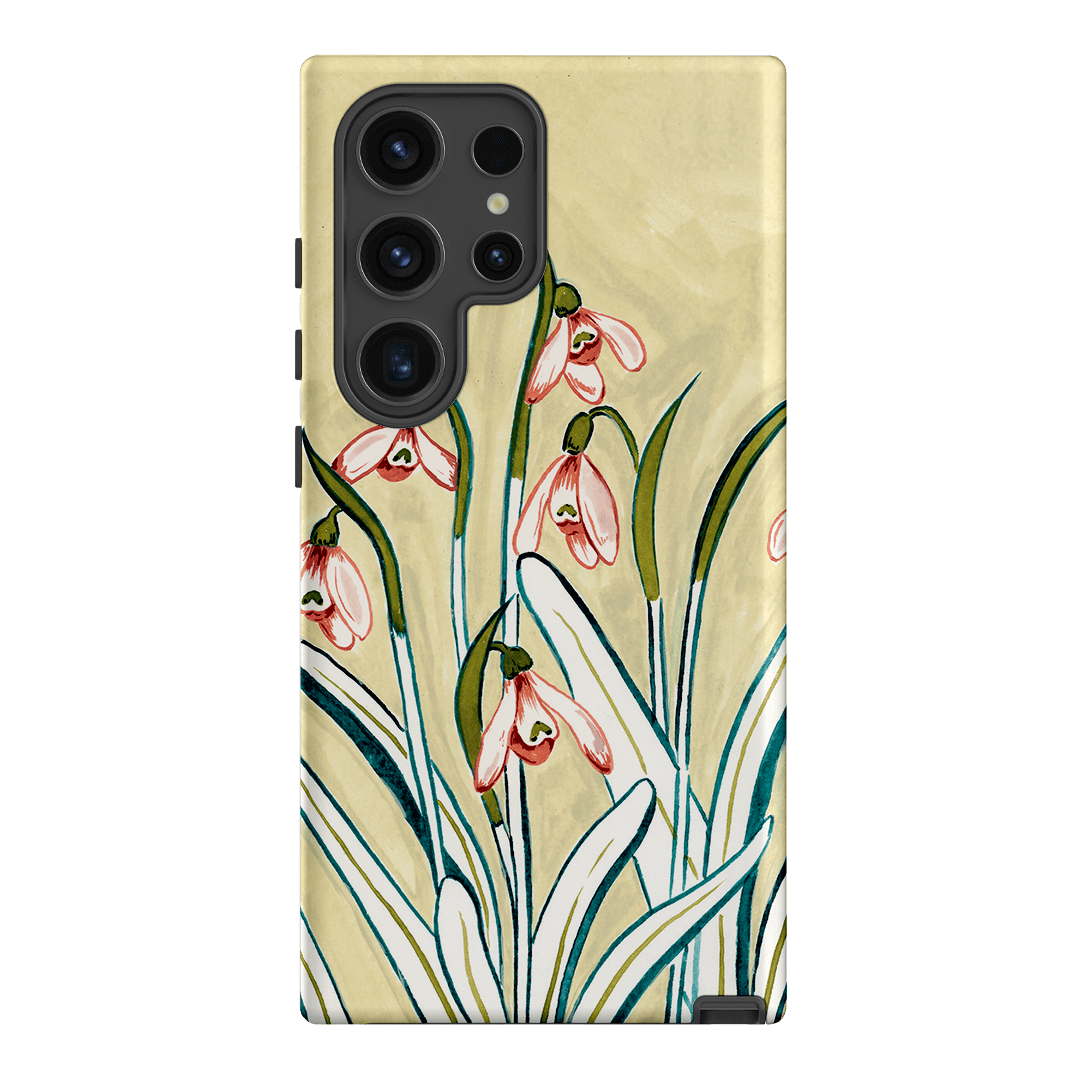 Snowdrop Printed Phone Cases Samsung Galaxy S24 Ultra / Armoured by Ellie Mae - The Dairy