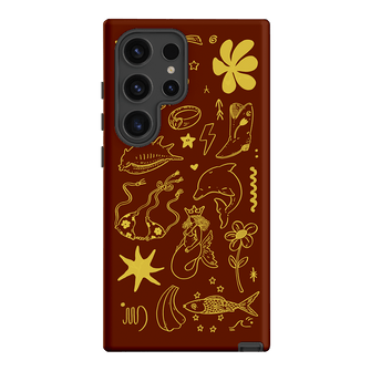 Spiced Cowboy Chocolate Printed Phone Cases Samsung Galaxy S24 Ultra / Armoured by Easty Beasty - The Dairy