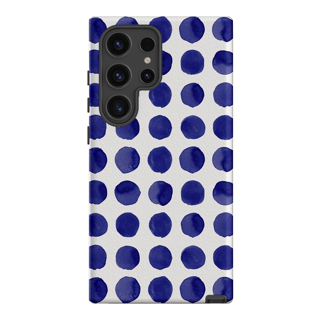 Spots in Blueberry Printed Phone Cases by The Dairy - The Dairy