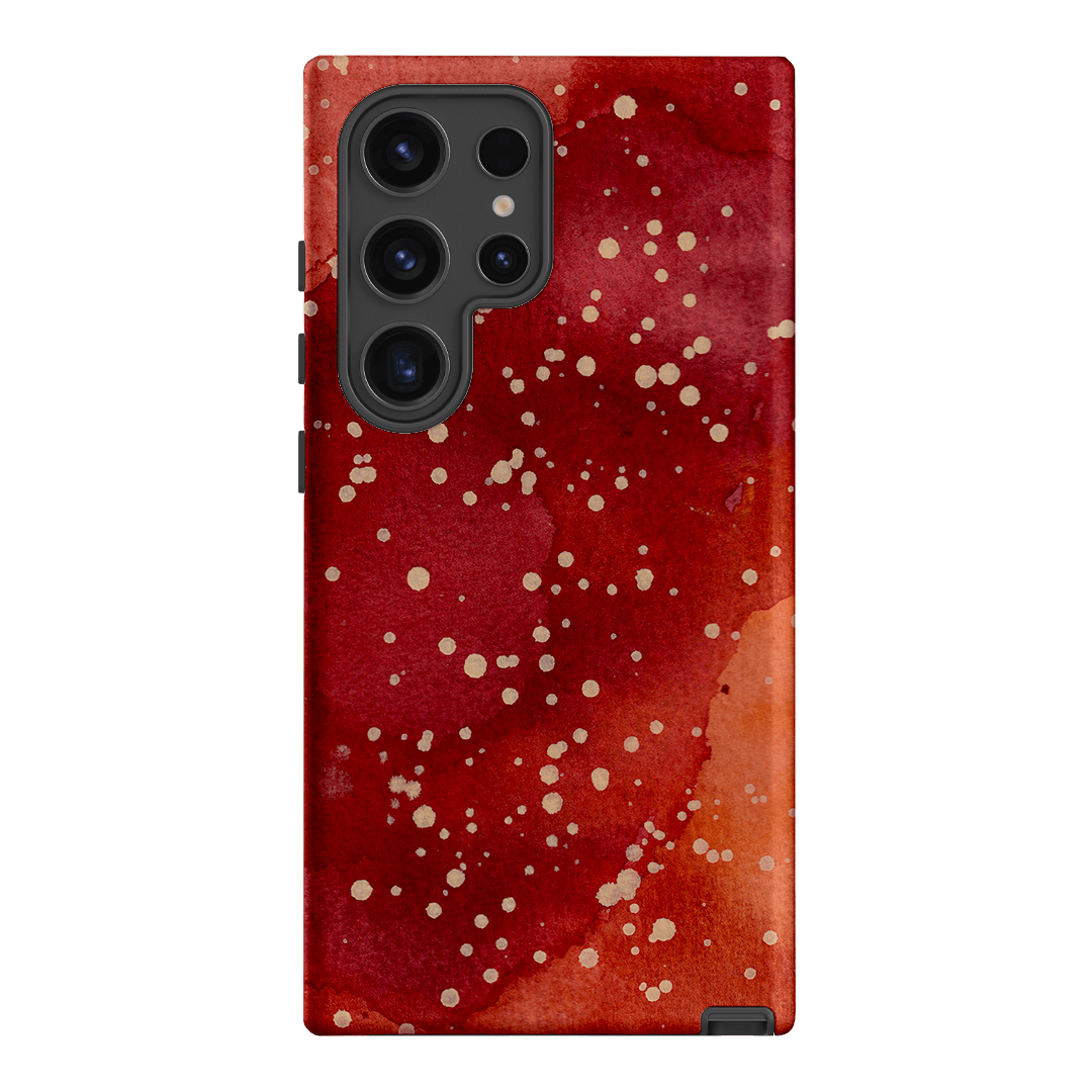 Spotty Rust Printed Phone Cases Samsung Galaxy S24 Ultra / Armoured by The Dairy - The Dairy