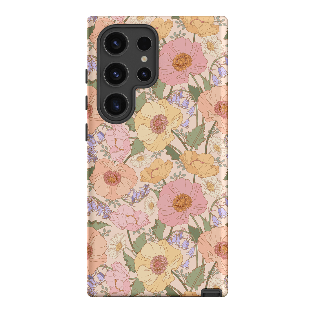 Spring Poppy Printed Phone Cases Samsung Galaxy S24 Ultra / Armoured by Kasiags Art - The Dairy