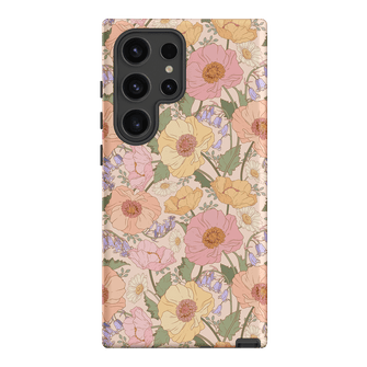 Spring Poppy Printed Phone Cases Samsung Galaxy S24 Ultra / Armoured by Kasiags Art - The Dairy
