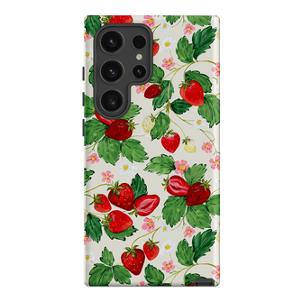 Strawberry Patch Printed Phone Cases Samsung Galaxy S24 Ultra / Armoured by Ellie Mae - The Dairy