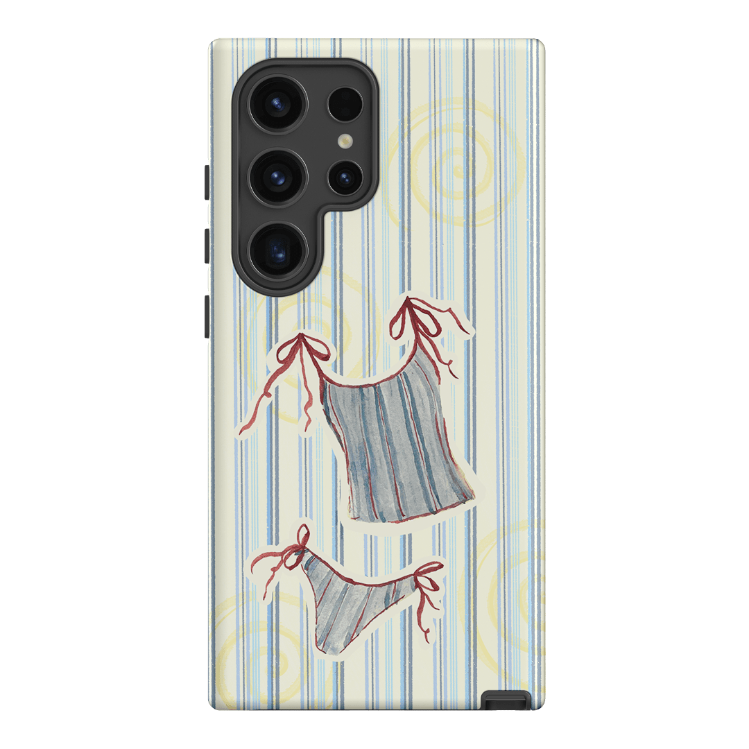 Stripe Tankini Printed Phone Cases Samsung Galaxy S24 Ultra / Armoured by Kayla Carr - The Dairy