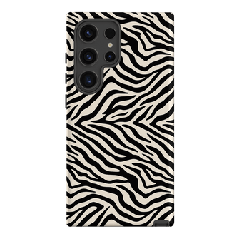 Zebra Ink Printed Phone Cases Samsung Galaxy S24 Ultra / Armoured by The Dairy - The Dairy