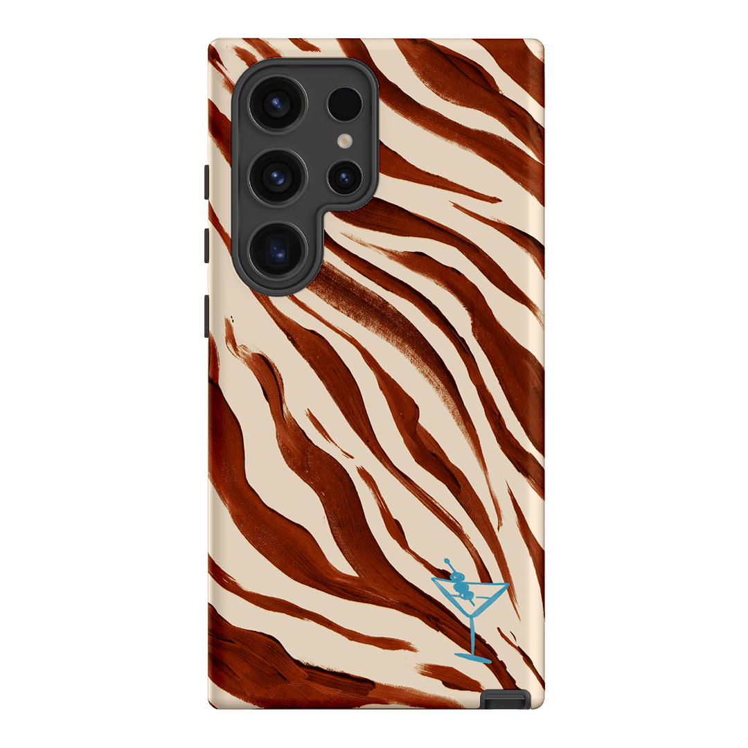 Zebra Tini Printed Phone Cases Samsung Galaxy S24 Ultra / Armoured by Charlie Taylor - The Dairy