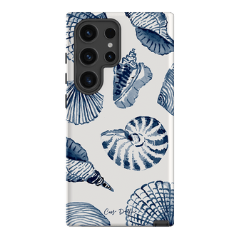 Blue Shells Printed Phone Cases Samsung Galaxy S24 Ultra / Armoured by Cass Deller - The Dairy