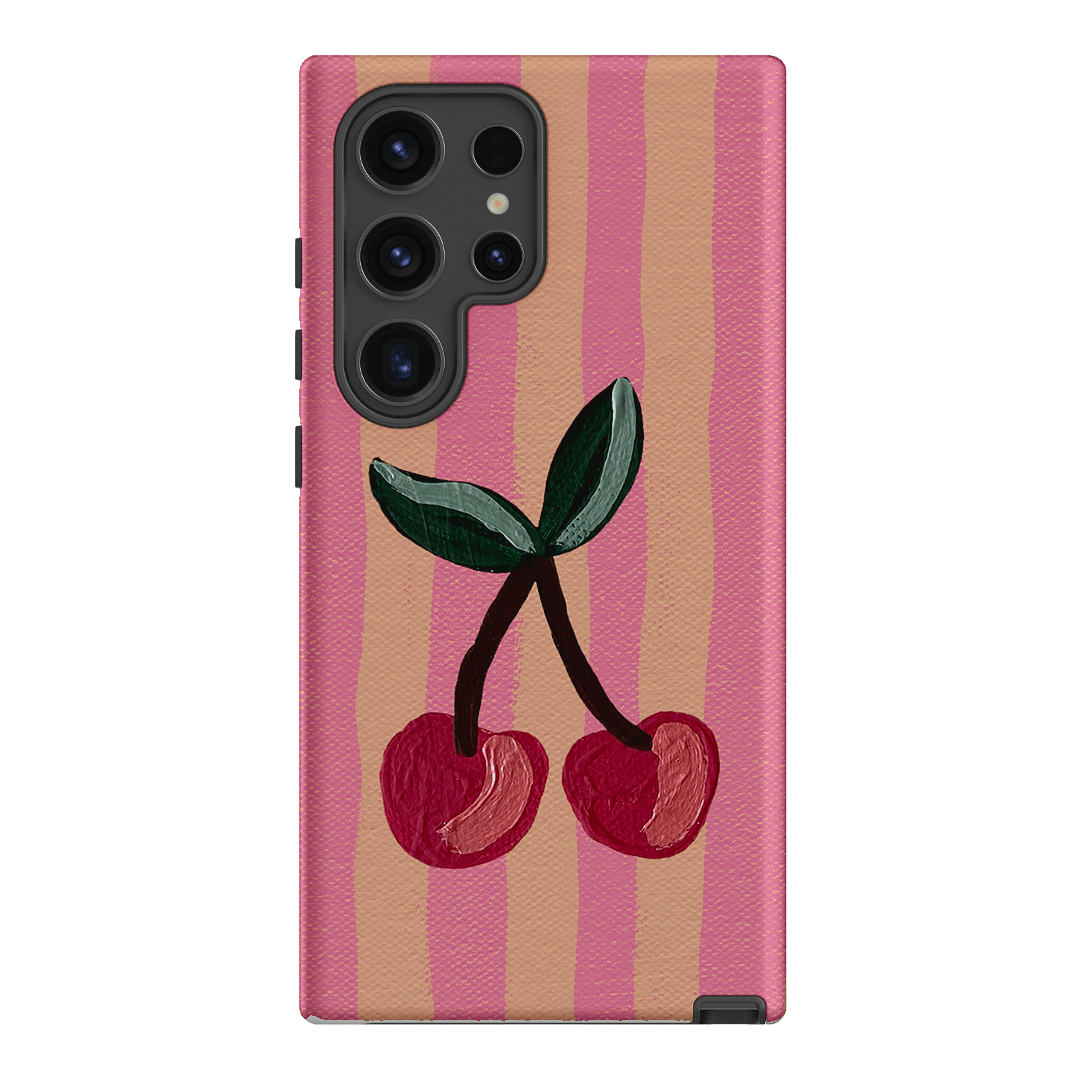 Cherry On Top Printed Phone Cases Samsung Galaxy S24 Ultra / Armoured by Amy Gibbs - The Dairy