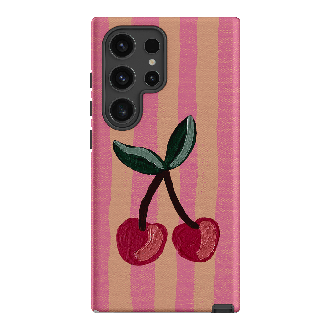 Cherry On Top Printed Phone Cases Samsung Galaxy S24 Ultra / Armoured by Amy Gibbs - The Dairy