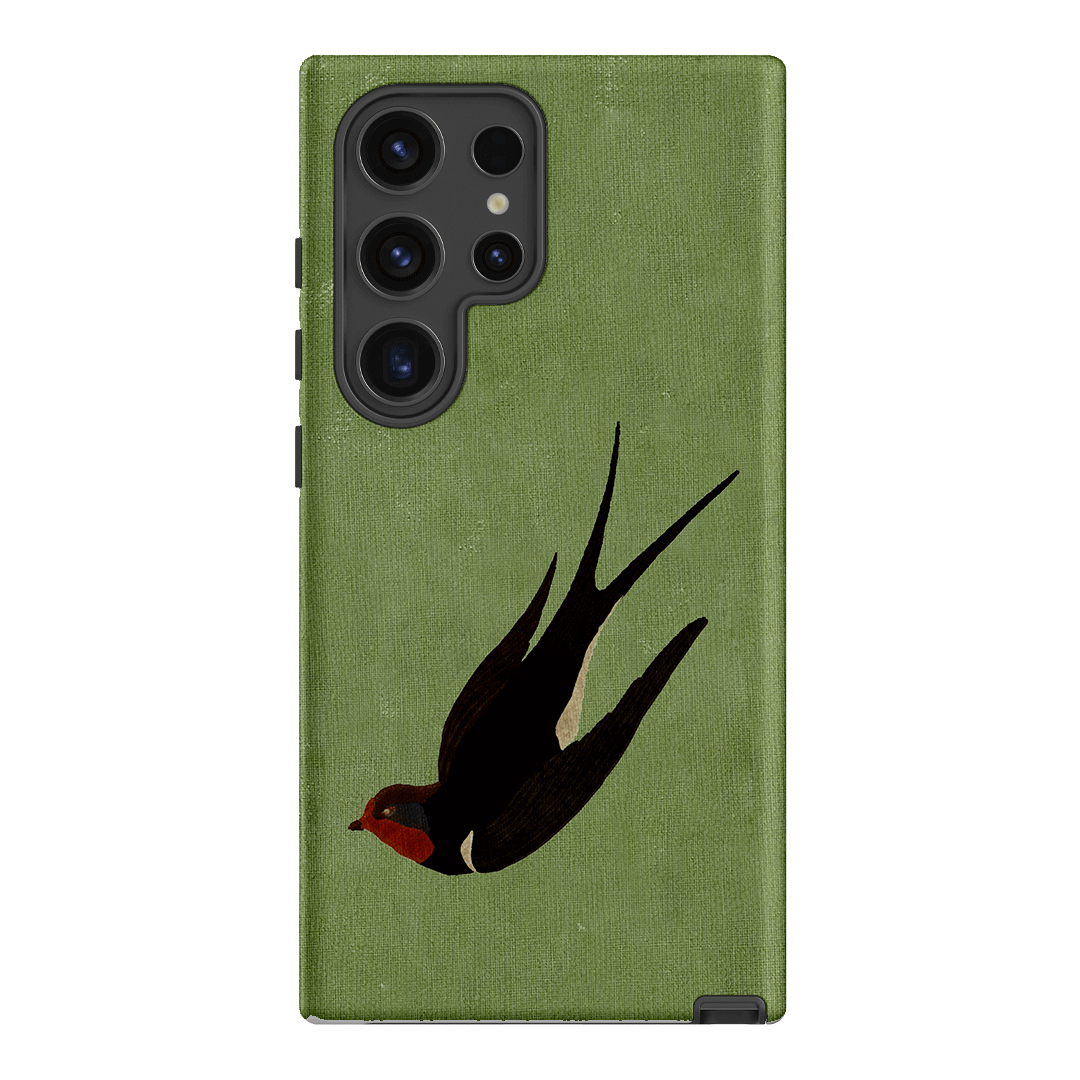 Swallow Printed Phone Cases Samsung Galaxy S24 Ultra / Armoured by Fenton & Fenton - The Dairy