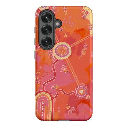 Across The Land Printed Phone Cases Samsung Galaxy S25 / Armoured by Nardurna - The Dairy