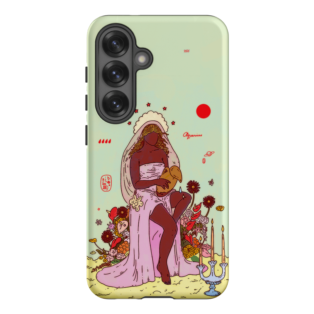 Aquarius Season Printed Phone Cases Samsung Galaxy S25 / Armoured by Easty Beasty - The Dairy
