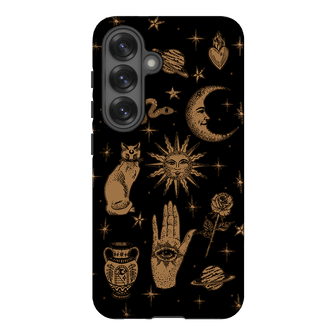 Astro Flash Noir Printed Phone Cases Samsung Galaxy S25 / Armoured by Veronica Tucker - The Dairy