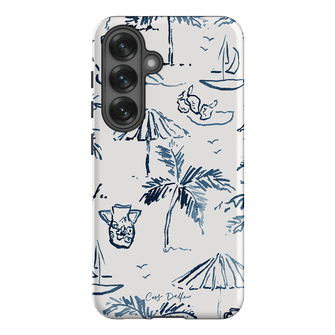 Balmy Blue Printed Phone Cases Samsung Galaxy S25 / Armoured by Cass Deller - The Dairy
