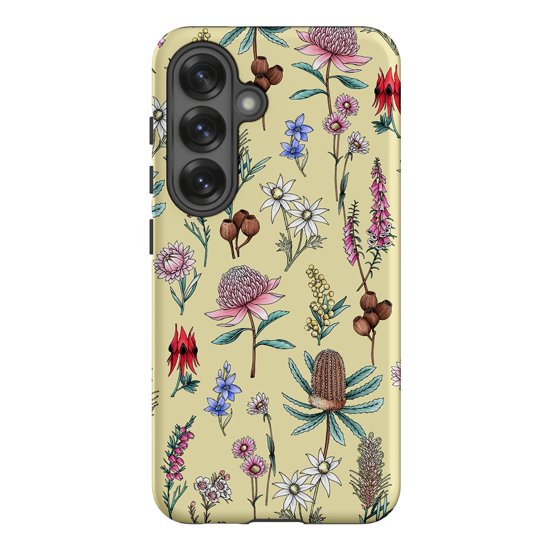 Banksia Butter Printed Phone Cases Samsung Galaxy S25 / Armoured by Typoflora - The Dairy
