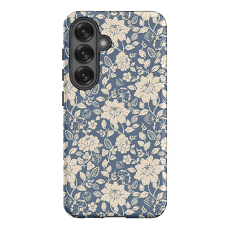 Blue Garden Printed Phone Cases Samsung Galaxy S25 / Armoured by Kasiags Art - The Dairy
