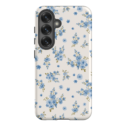 Blue Meadow Printed Phone Cases Samsung Galaxy S25 / Armoured by Kasiags Art - The Dairy