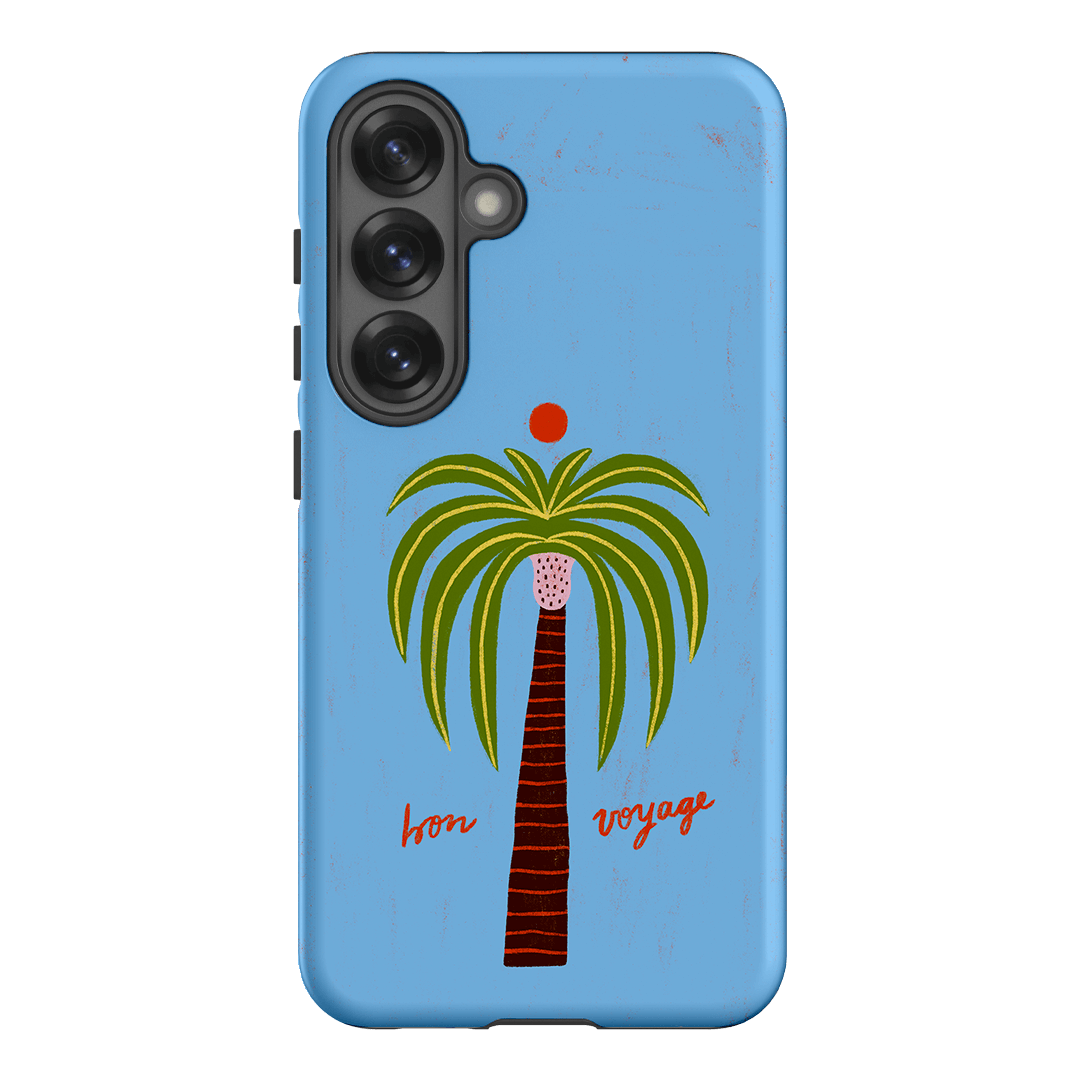 Bon Voyage Blue Printed Phone Cases Samsung Galaxy S25 / Armoured by Marie Faurrite - The Dairy