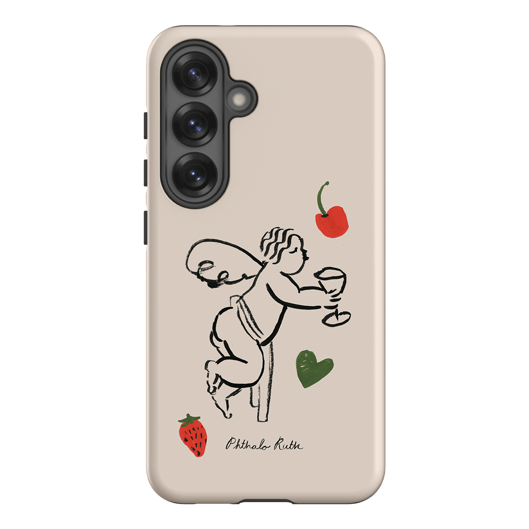 Cherub Printed Phone Cases Samsung Galaxy S25 / Armoured by Phthalo Ruth - The Dairy