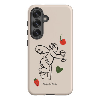 Cherub Printed Phone Cases Samsung Galaxy S25 / Armoured by Phthalo Ruth - The Dairy