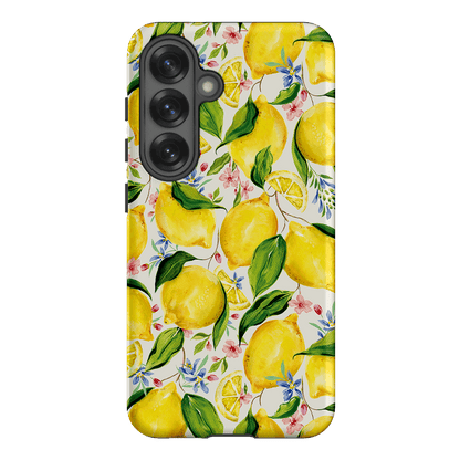Citrus Lemon Printed Phone Cases Samsung Galaxy S25 / Armoured by Ellie Mae - The Dairy