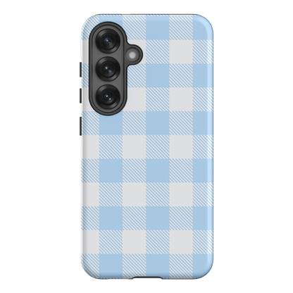 Cloud Plaid Printed Phone Cases Samsung Galaxy S25 / Armoured by The Dairy - The Dairy