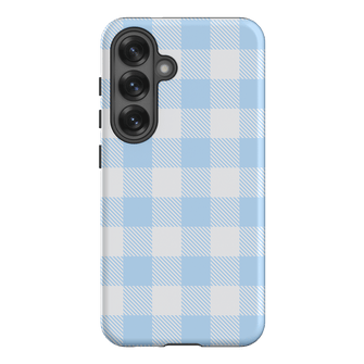 Cloud Plaid Printed Phone Cases Samsung Galaxy S25 / Armoured by The Dairy - The Dairy