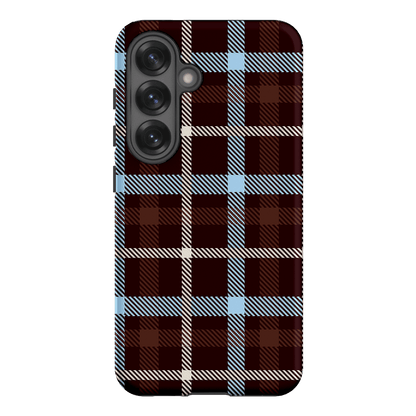Coco Plaid Printed Phone Cases Samsung Galaxy S25 / Armoured by The Dairy - The Dairy