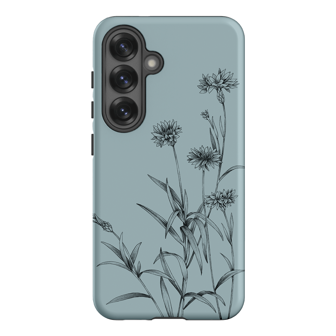 Cornflowers Study Printed Phone Cases Samsung Galaxy S25 / Armoured by Typoflora - The Dairy
