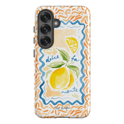 Dolce Far Niente Printed Phone Cases Samsung Galaxy S25 / Armoured by Cass Deller - The Dairy