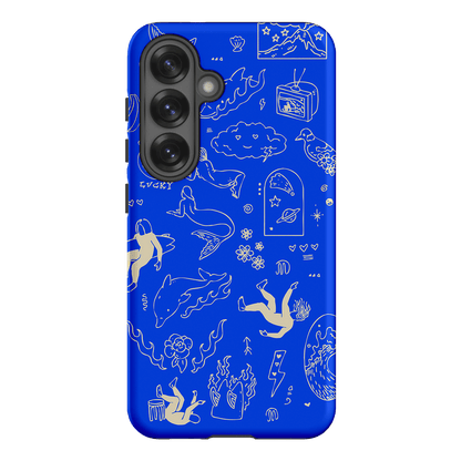 Easty Flash Blue Printed Phone Cases Samsung Galaxy S25 / Armoured by Easty Beasty - The Dairy