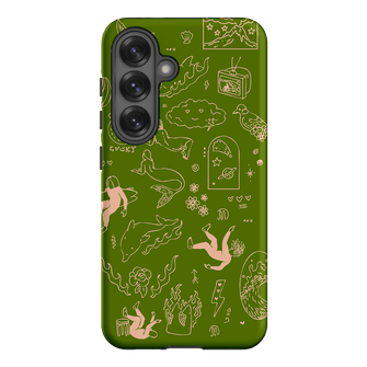 Easty Flash Green Printed Phone Cases Samsung Galaxy S25 / Armoured by Easty Beasty - The Dairy