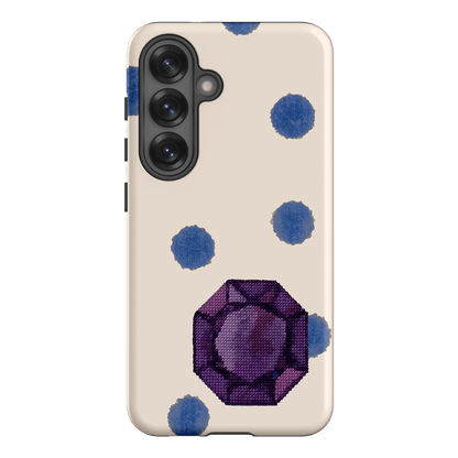 February Amethyst Printed Phone Cases Samsung Galaxy S25 / Armoured by Joiana - The Dairy