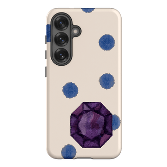 February Amethyst Printed Phone Cases Samsung Galaxy S25 / Armoured by Joiana - The Dairy