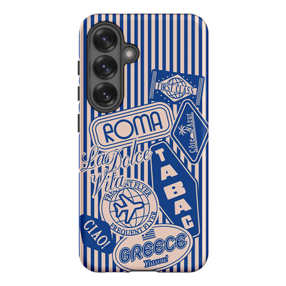 Frequent Flyer Printed Phone Cases Samsung Galaxy S25 / Armoured by The Dairy - The Dairy