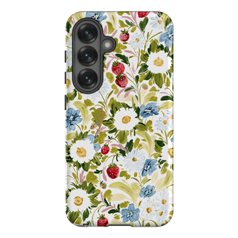 Garden Strawberries Printed Phone Cases Samsung Galaxy S25 / Armoured by Ellie Mae - The Dairy