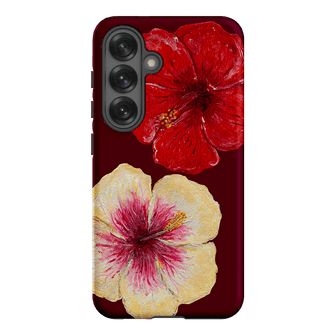 Hibiscus Flower Printed Phone Cases Samsung Galaxy S25 / Armoured by BG. Studio - The Dairy