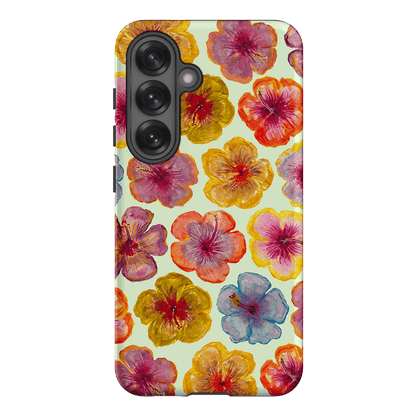 Hibiscus Holiday Sorbet Printed Phone Cases Samsung Galaxy S25 / Armoured by BG. Studio - The Dairy