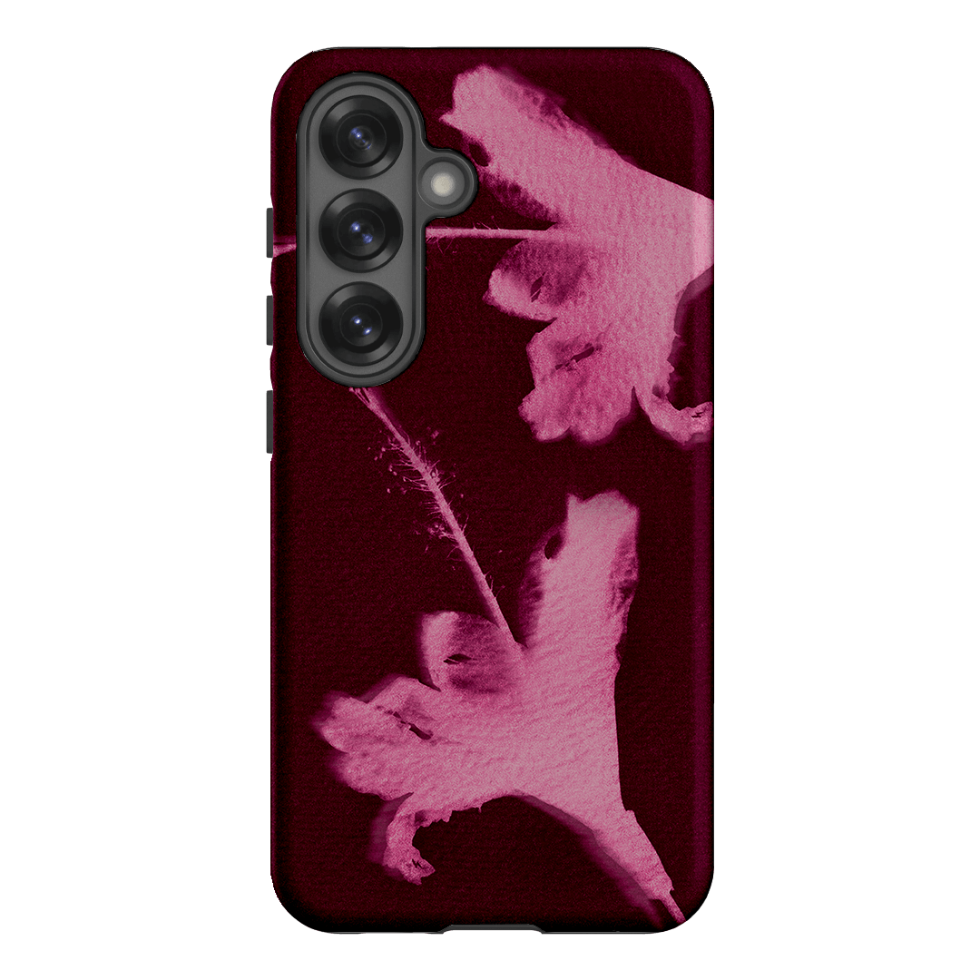 Hibiscus Glow Printed Phone Cases Samsung Galaxy S25 / Armoured by Sally Hungerford - The Dairy