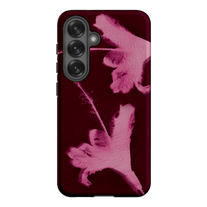 Hibiscus Glow Printed Phone Cases Samsung Galaxy S25 / Armoured by Sally Hungerford - The Dairy